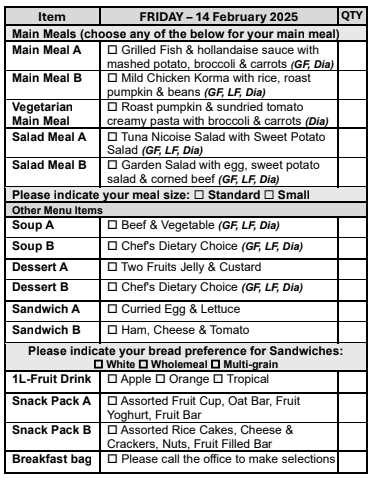 Friday 14th feb 2025